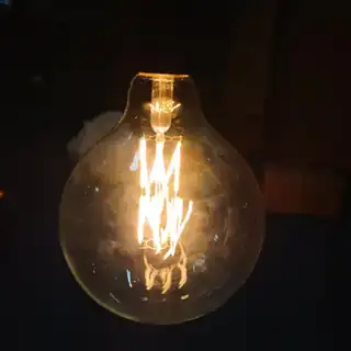 GloLED LED Filament Bulb G125 – 12W – decorative LED light