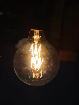 GloLED LED Filament Bulb G125 – 12W – decorative LED light