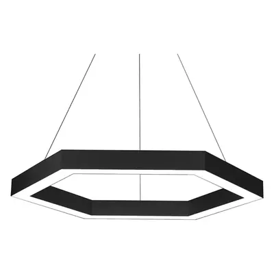 GloLED LED Hanging Light 12Ft Hexagon – decorative LED light