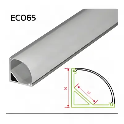WIIZ 16mm Corner Profile – decorative LED light
